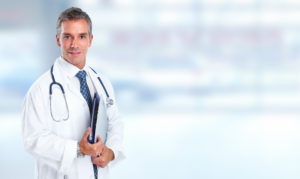 Imagem de um médico.