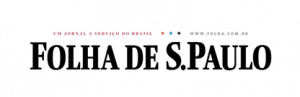 Logotipo da Folha de São Paulo.