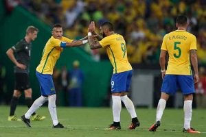 Brasil jogando nas Olimpíadas
