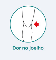 No dor joelho esporádica