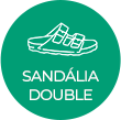 icone ilustrativo para a sandália double