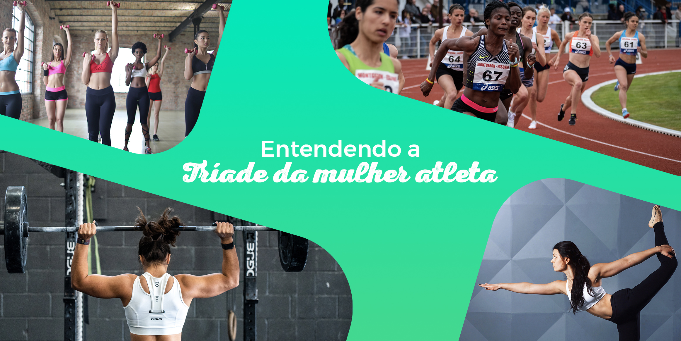 Mulher atleta também menstrua